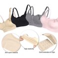 thumbnail image 3 of Body Silk Seamless Maternity Nursing Bra with Pads, Extenders & Clips, 3 of 7