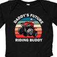 thumbnail image 4 of Inktastic Atv Daddys Future Riding Buddy Boys Long Sleeve Baby Bodysuit, 4 of 5