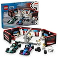 thumbnail image 1 of LEGO City F1 Garage & Mercedes-AMG & Alpine Cars Toy - Model Race Car Building Toy and Portable Playset for Kids, Boys and Girls, Ages 7+ - F1 Collectible for Fans - Gift Idea for Birthdays - 60444, 1 of 6