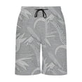 thumbnail image 4 of COSFO Summer Mens Swim Trunks Casual Beach Hawaiian Board Shorts Drawstring Elastic Waist Relaxed Fit Breathable Quick Dry Swim Shorts, 4 of 5