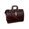 thumbnail image 3 of McKleinUSA 83346 17 in. V Series Morgan Leather Litigator Laptop Briefcase, Burgundy, 3 of 8