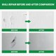 thumbnail image 5 of Wall Mending Agent White 100g | Quick Dry Wall Repair Paste | Crack Hole Patch Kit with Scraper & Nozzle | Strong Adhesion Water Resistant | Filler for Damaged Painted Plaster Drywall |, 5 of 7