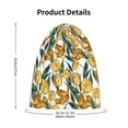 thumbnail image 4 of Pofeuu Yellow Tulips Print Toddler Beanies for Boys Baby Warm Slouchy Skullcap Hats Toddler Beanie Knit Caps Hats for Kids, 4 of 7