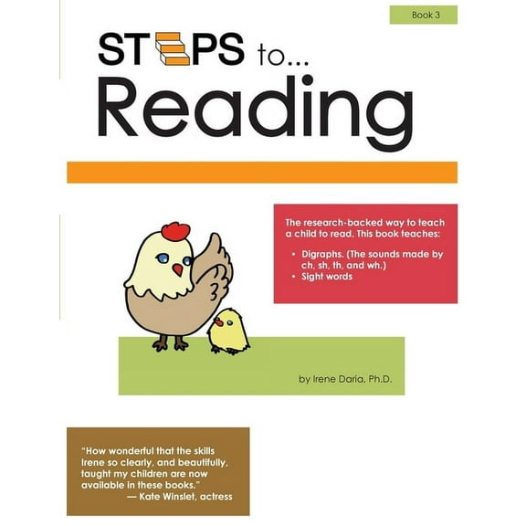 Steps to Reading Steps to Reading Book 3: Digraphs, Book 3, (Paperback)