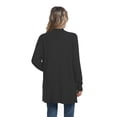 thumbnail image 5 of WUJINXIA Womens Lightweight Loose Fit Cardigan Coat Open Front Long Sleeve Sweater Jacket with Side Pockets, 5 of 6