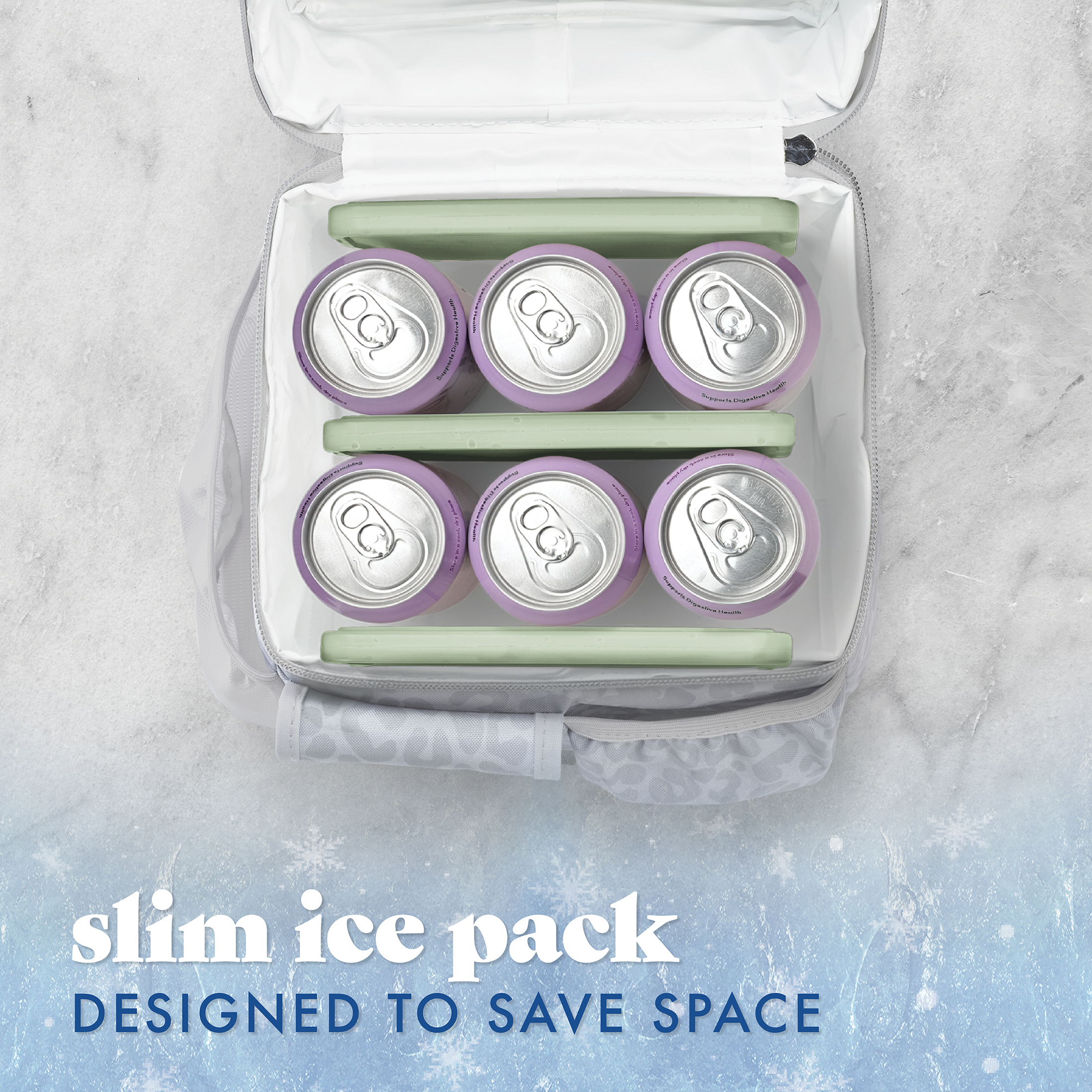 Fit & Fresh Cool Coolers XL Slim Ice Packs, 4-Pack photo 6