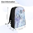 thumbnail image 4 of Balery Bird Butterfly Stripe Mochila - Mochila Estilosa y Duradera para Laptop de 15 Pulgadas con Tela Oxford Impermeable, 4 of 8