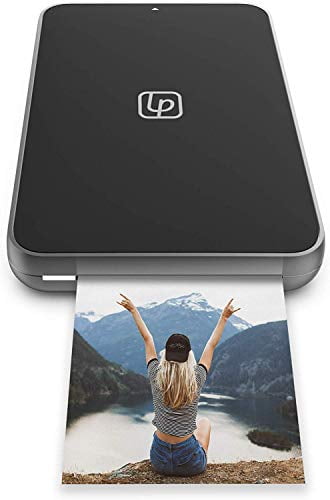 Lifeprint Ultra Slim Printer | Portable Bluetooth Photo, Video &amp; GIF Instant Printer with Video Embed Technology, Editing Suite &amp; Social App for iOS and Android | 2x3 ZINK Zero Ink Sticky-Back Film