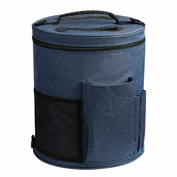 Knitting Bag Yarn Organizer Tote Bag Portable Storage Bag For Yarn Knitting Needle Crochet Hook