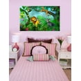 thumbnail image 2 of Wallhogs Jungle Cats Glossy Poster, 2 of 2