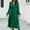 47#Green, variant on Dwaogom Fashion Women's Casual Long Sleeve Dress V-Neck Ladies Solid Long Dresses Halter Dresses For Women Renaissance Dress Princess Dress Up Trunk