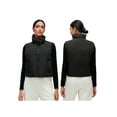 thumbnail image 3 of New Women Sleeveless Puffer Vest Warm Lightweight Solid Color Zipper Quilted Jacket Autumn Winter Outerwear, 3 of 9
