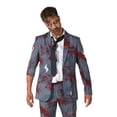 thumbnail image 4 of Suitmeister Men's Suits Zombie Grey - S Grey, 4 of 6