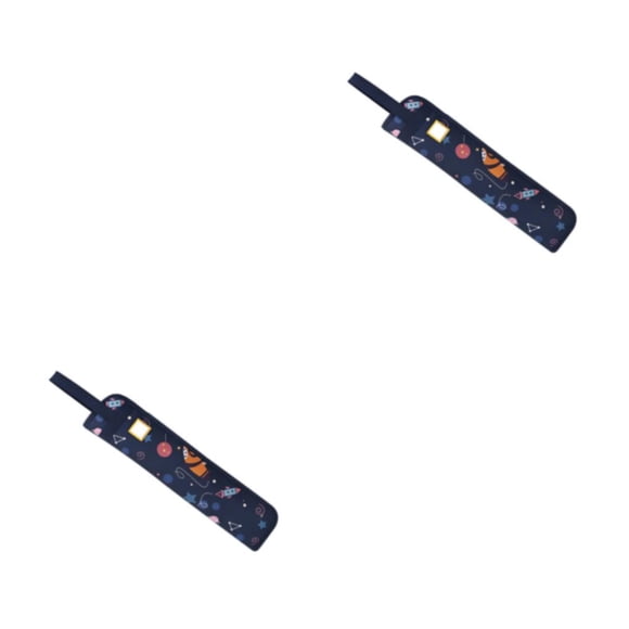 Matsuzay Drum Stick Holder Drumstick Container Bag Teen Rendimiento al aire libre cielo azul marino 2piezas