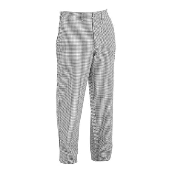 Soro Essentials 34 Size Poly and Cotton Blend Checkered, Chef Cook Pants Black and White Color- Chef Pants Cooking Pants Chef Pants for Hotel Kitchen Restaurant Work Uniform