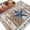 Blue Brown, variant on Runner Rug 2'x6', Country Star Blue Washable Non-Slip Hallway Runner Rugs, Farmhouse Vintage Branches Wooden Bedside Rugs Floor Mats Carpet Runners for Kitchen Bathroom Laundry Room