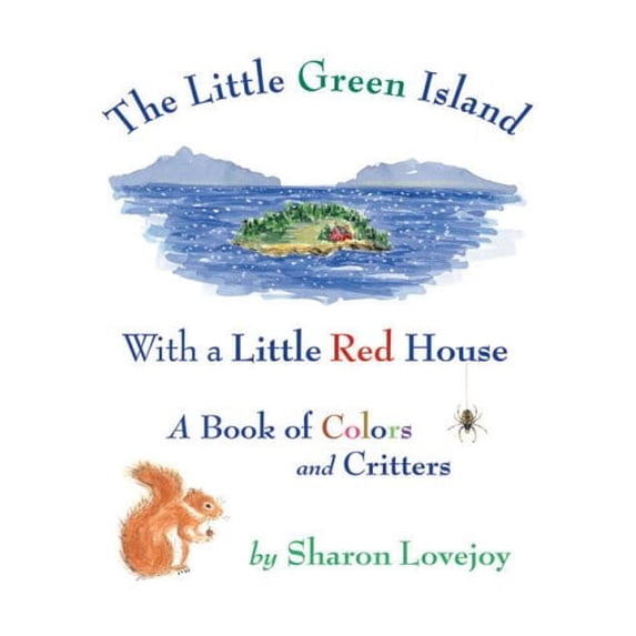Pre-Owned The Little Green Island with a Little Red House (Hardcover) 0892726733 9780892726738