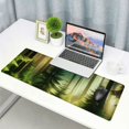 thumbnail image 6 of nygtbtfer Natural Scenery Forest Custom Design, Square Waterproof Non-Slip Rubber Base MousePads for Office Laptop, 31.5x11.8 in, 6 of 6