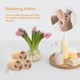 thumbnail image 3 of Xiao Hua Esponja de lufa natural orgánica de 6 piezas, esponja de lufa sin blanquear, exfoliante de ducha ecológico, adecuado para la limpieza profunda y el cuidado de la piel del cuerpo., 3 of 5