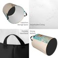 thumbnail image 2 of Fotbe Starfish On The Sand Beach Cesto de Ropa con Asas, Cesto Impermeable de Gran Capacidad, Bolsa de Lavado para Dormitorio, Cesto de Ropa con Ruedas y Asas-Medium, 2 of 6