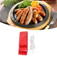 thumbnail image 3 of Plastic Sausage Casing, Healthy Inedible Sausage Casings Heat Resistant  for Kitchen, 3 of 7