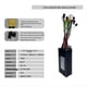 thumbnail image 3 of Controlador Sin Escobillas de 36 V, 48 V y 26 A con Pantalla LED G20 y Kit de Acelerador 130X para Scooter Eléctrico y Kit de Reparación de Bicicletas Eléctricas., 3 of 5