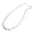 thumbnail image 1 of LYMAYTER Collier de Perles Imitation Perles - Faux Perles, Rétro, Superposé, 1 of 7