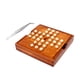 thumbnail image 3 of Juego de mesa de solitario de madera, juguete educativo, regalo de cumpleaños, rompecabezas Marrón oscuro, 3 of 8