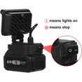 thumbnail image 3 of HSHDLDF 3 Inch LED Work Light LED Work Light for 21V Lithium Batteries LED Work Light for Camping Hiking Lithium Portable Handheld Flashlight 3 Inch LED Work Light for 21V Lithium Batteries Super, 3 of 6