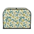 thumbnail image 2 of Haiem Lilies Flowers Print Toaster Covers 4 Slice Wide Slot,Bread Dust Cover & Fingerprint Protection,Bread Machine Cover,Appliance Covers, 2 of 7