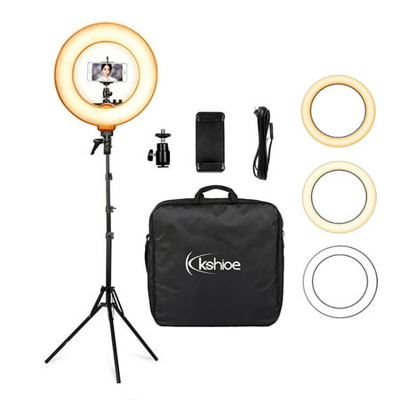 Ktaxon Pro Photography Set 18 Inch 480-LED 5500K 50W Dimmable Ring Light (Best Led For Photography)