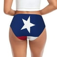 thumbnail image 2 of Women's Underwear Texas Flag Hipster Panties Low Rise Briefs Ladies Bikini Underwear X-Small, 2 of 6