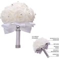 thumbnail image 3 of Suministros nupciales de la boda de la flor artificial, dama de honor del ramo de novia, flores artificiales de la boda del ramo de novia, 3 of 5