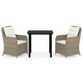 thumbnail image 2 of vidaXL Patio Dining Set Outdoor Dining Set Table and Chair Set for Garden, 2 of 25