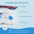 thumbnail image 3 of BLIWINPT Reusable Dog Diapers Male Premium Belly Band for Male Dogs Washable Belly Bands for Male Dogs Cute Patterns 5 Pack (M, 11” - 14” Waist), 3 of 7