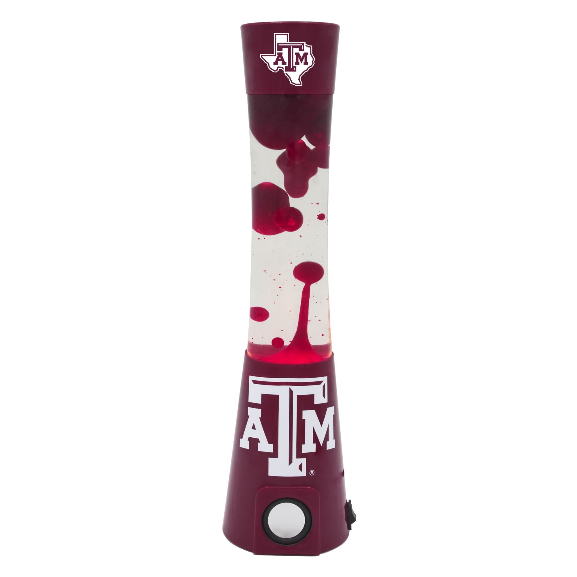 Texas A&M Aggies Lava Lamp with Bluetooth Speaker