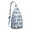 Sky-blue-14, variant on Elephant Sling Backpack - Bohemian Tribal Design Shoulder Bag, Anti-Theft Compact Pack for Daily Commute & Travel