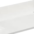 thumbnail image 2 of Wyndham Collection WCFQC172DTOPUNSWQ 72" Quartz Vanity Top - White, 2 of 3
