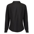 thumbnail image 2 of Valcatch Women's Classic-Fit Long-Sleeve Button Shirt Work Office Top Regular & Plus Size, Black, 2 of 5