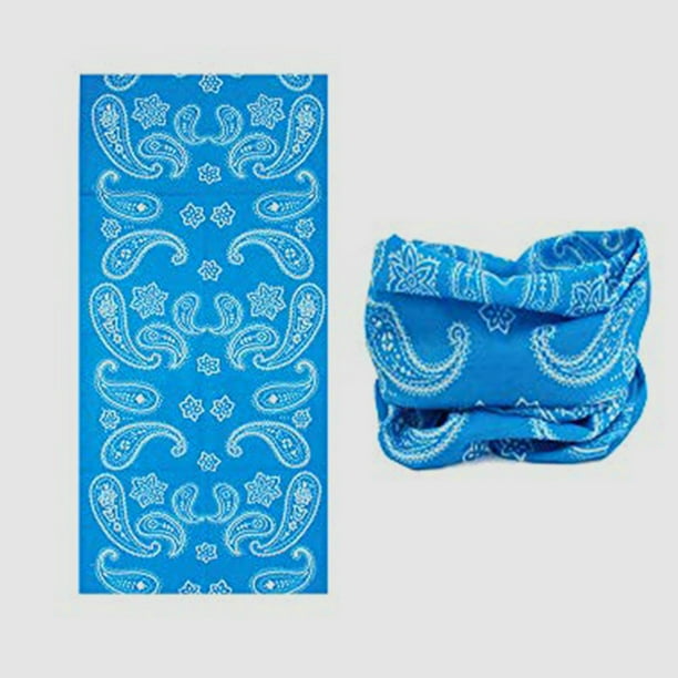Estampado protector solar sin costuras cubierta facial mujeres hombres suave leche seda cuello tubo (4) Ehuebsd Para estrenar