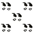 thumbnail image 3 of Justharion 1 Pair Windscreen Washer Jet Nozzle Spray 55079049AA For Grand Cherokee Style A 5Set, 3 of 6
