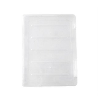 4 Pack Clear A4 File Box, Plastic Scrapbook Paper Storage Boxes Office Desk  Documents Magazines Paper Cards Envelope Protector Storage Organizer (11.8