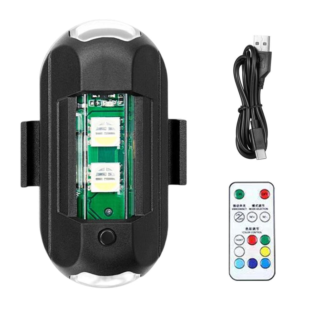 Rock Lights For Trucks 7 Colors Remote Aircraft Strobe Lights Usb