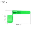 thumbnail image 2 of 2 Pcs Dark Green Plastic Guitar String Winder Speed Peg Puller Bridge Guitar Strings Tuners Translucent Guitar Accessories, 2 of 6