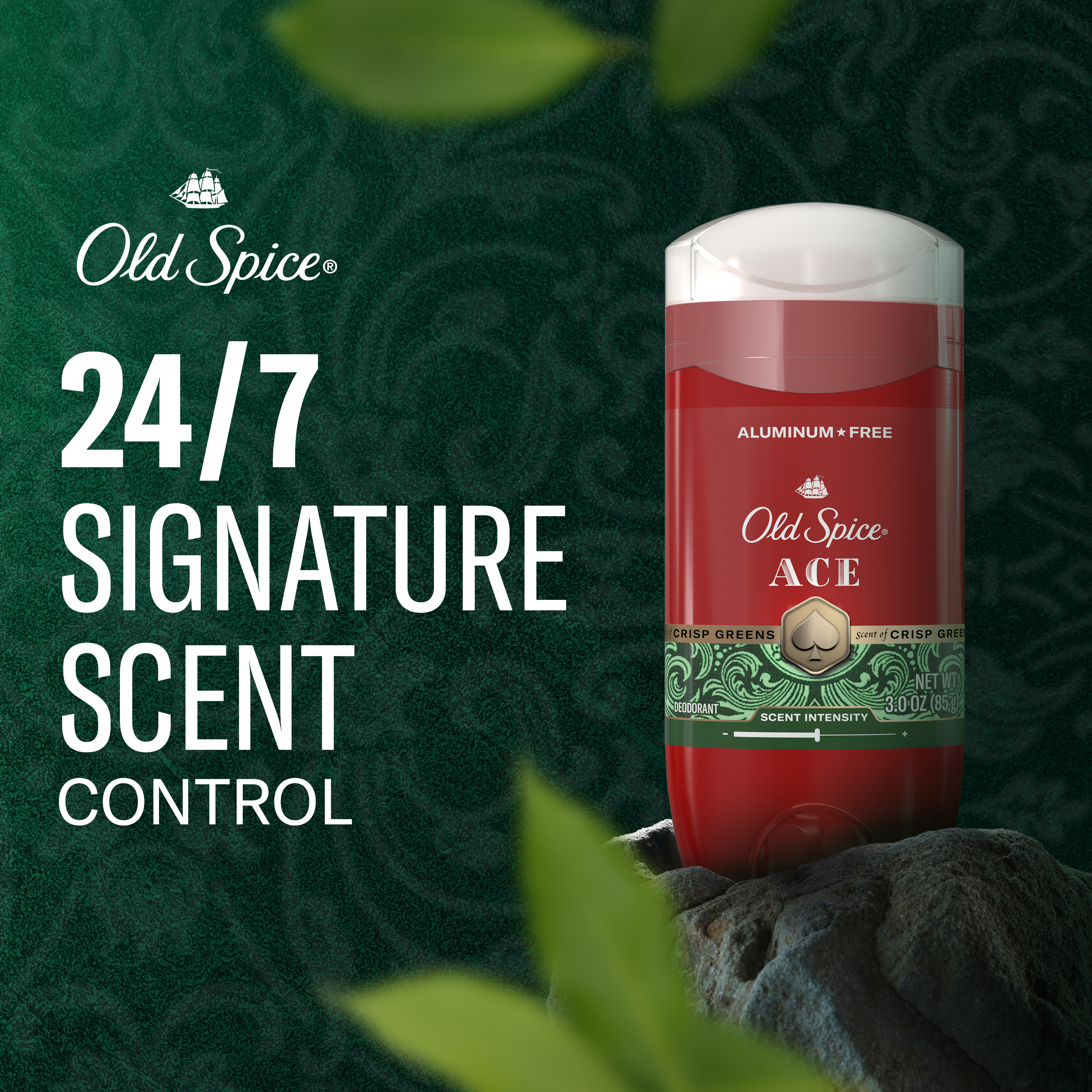 Old Spice Deodorant, Red Collection, Ace Scent, 3 oz