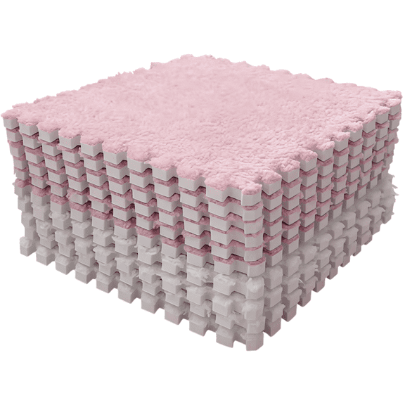 Soft Plush Children's Mat Babe Toys Eva Foam Puzzle Carpet Warm Children Play Mats Interlocking Rugs Infant Carpet 30*30*1cm