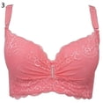 thumbnail image 2 of Jiaroswwei Women Adjustable Push Up Side Gathering Furu Lace Sexy Bra Shaping Underwear, 2 of 7