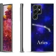 thumbnail image 1 of Slim-Fit Fashion Gel Phone Case for Samsung Galaxy S22 Ultra 5G, by OneToughShield ® - Zodiac / Aries, 1 of 4