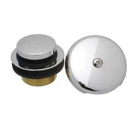 Plumb Pak K820-11BRZ 3.12 in. Dia. Metal Face Plate with Screw  Oil Rubbed Bronzepack of 4