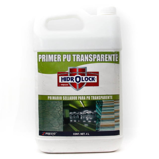Sellador Hidrolock Primer PU para Materiales Porosos Presto 4LT
